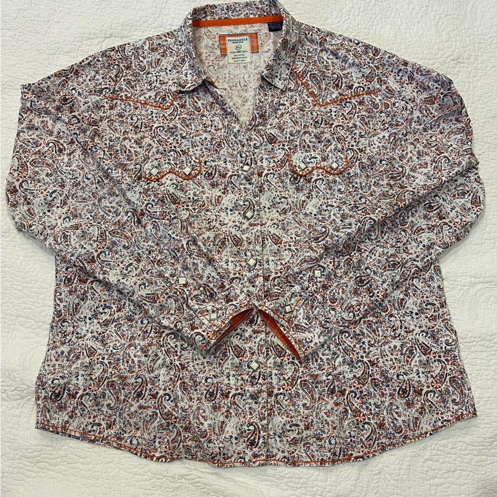 PANHANDLE XL button up shirt